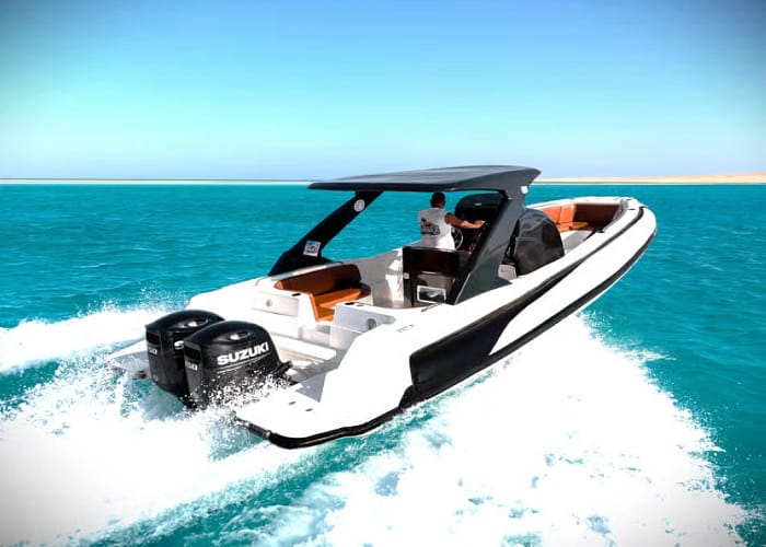 Hurghada : bateau rapide pour Hula Hula avec plongée avec tuba et déjeuner en option