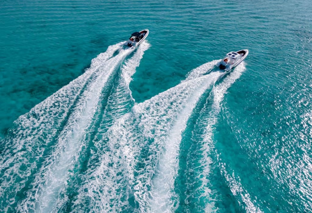 bateau rapide pour Hula Hula avec plongée avec tuba et déjeuner en option5 Hurghada : bateau rapide pour Hula Hula avec plongée avec tuba et déjeuner en option