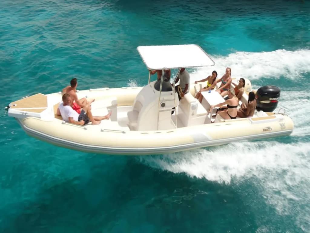 Hurghada : hors-bord privé vers Orange Bay et White Island